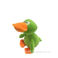 Top Paw Plush Ball Green Duck Dog Toy